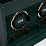 WOLF British Racing Double Watch Winder with Storage - view 7