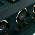 WOLF British Racing Triple Watch Winder with Storage - view 7