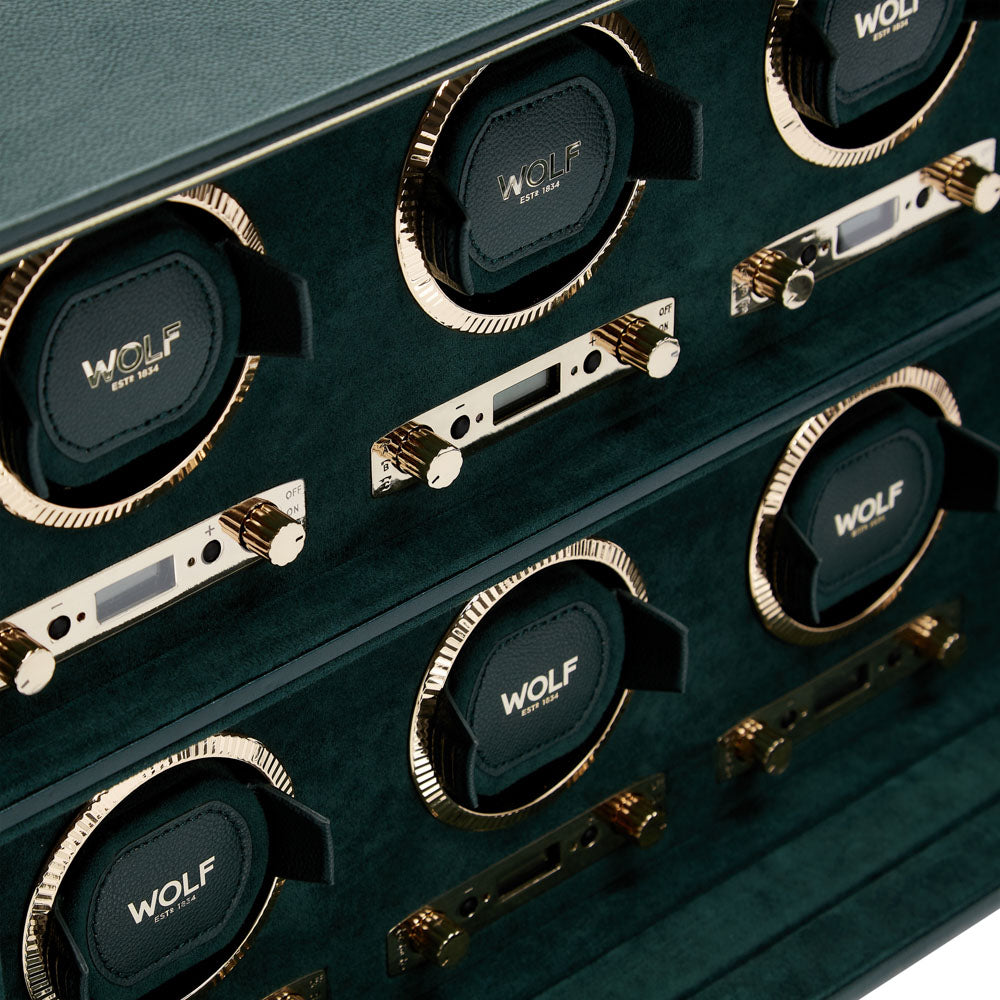 WOLF British Racing 6 Piece Watch Winder - view 8