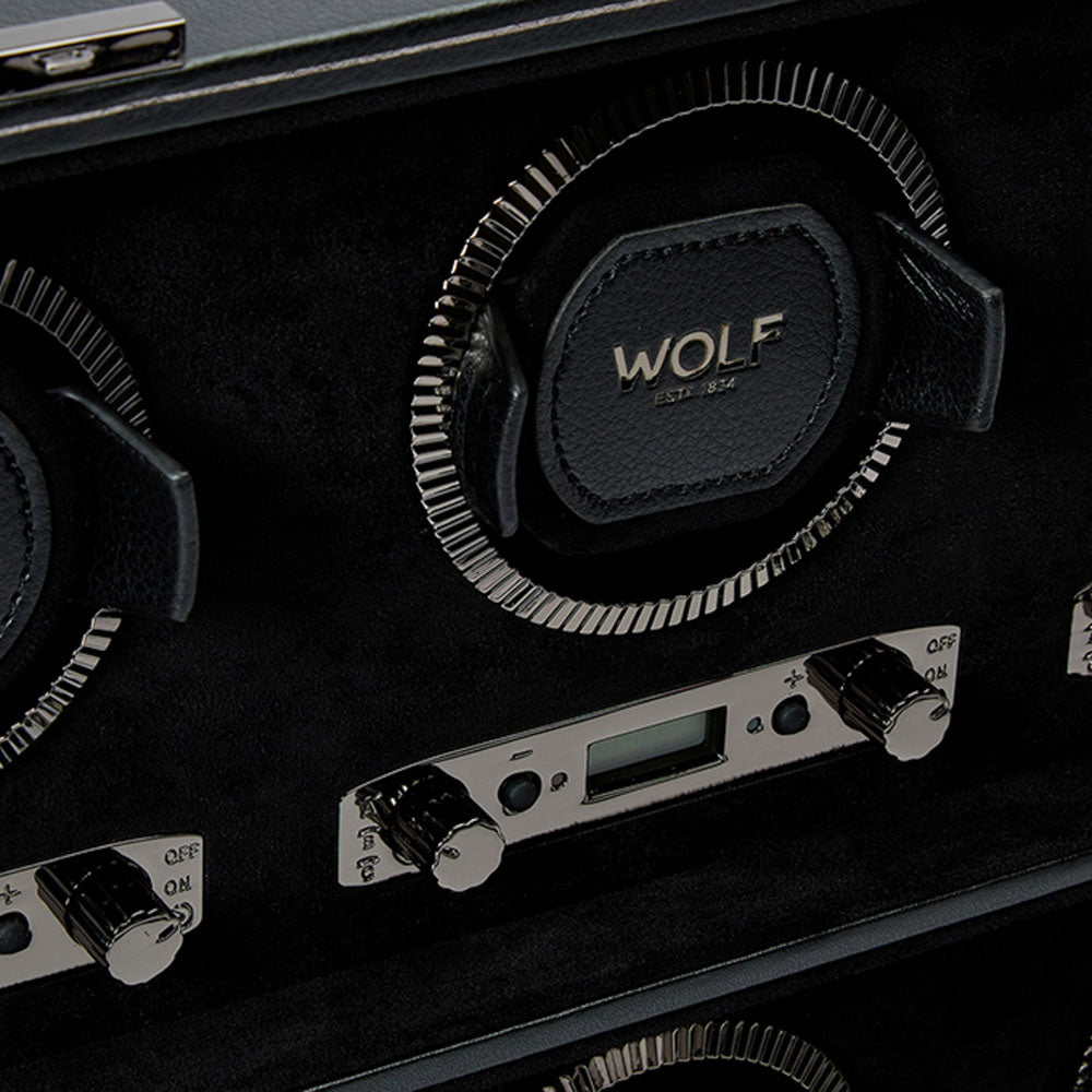 WOLF British Racing 8 Piece Watch Winder - view 4