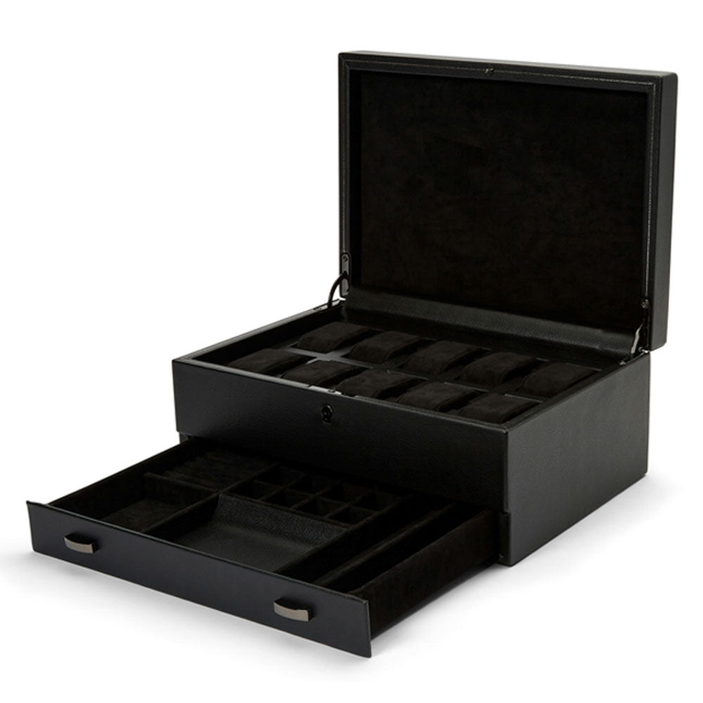 WOLF British Racing 10 Piece Watch Box with Storage - view 4