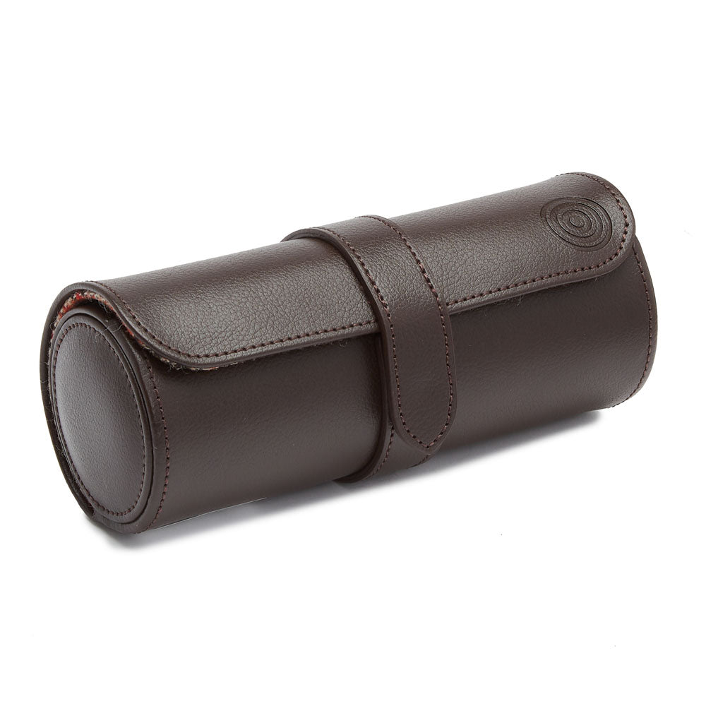 WOLF WM Brown Watch Roll with Cigar Case - view 2