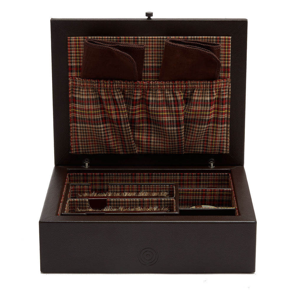 WOLF WM Brown Shoe Shine Case - view 4