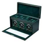 WOLF British Racing Triple Watch Winder with Storage - view 8