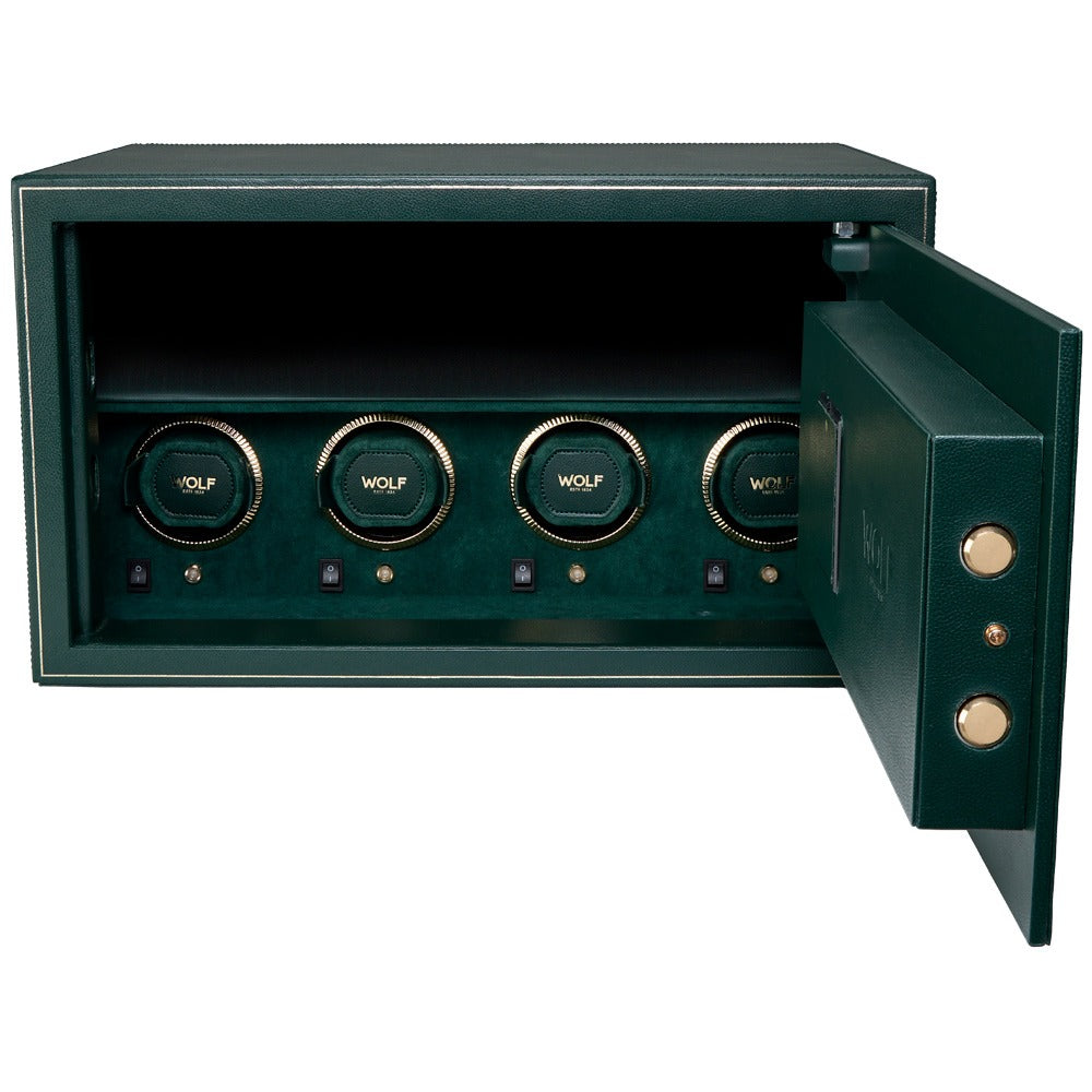 WOLF The Den 4 Piece Watch Winder Safe - view 5