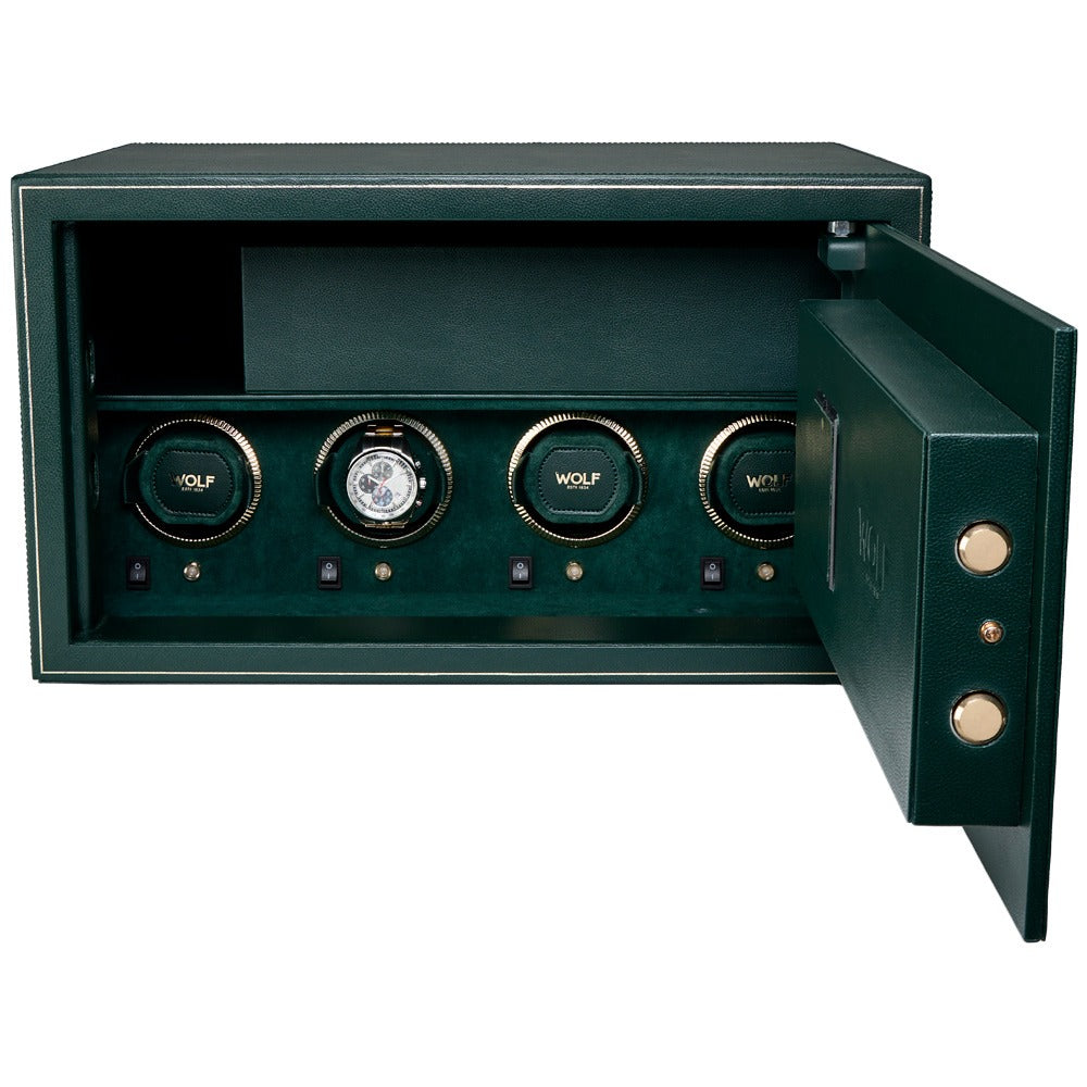 WOLF The Den 4 Piece Watch Winder Safe - view 6