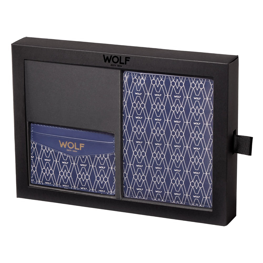 WOLF Signature Passport & Card Case Gift Set - view 2