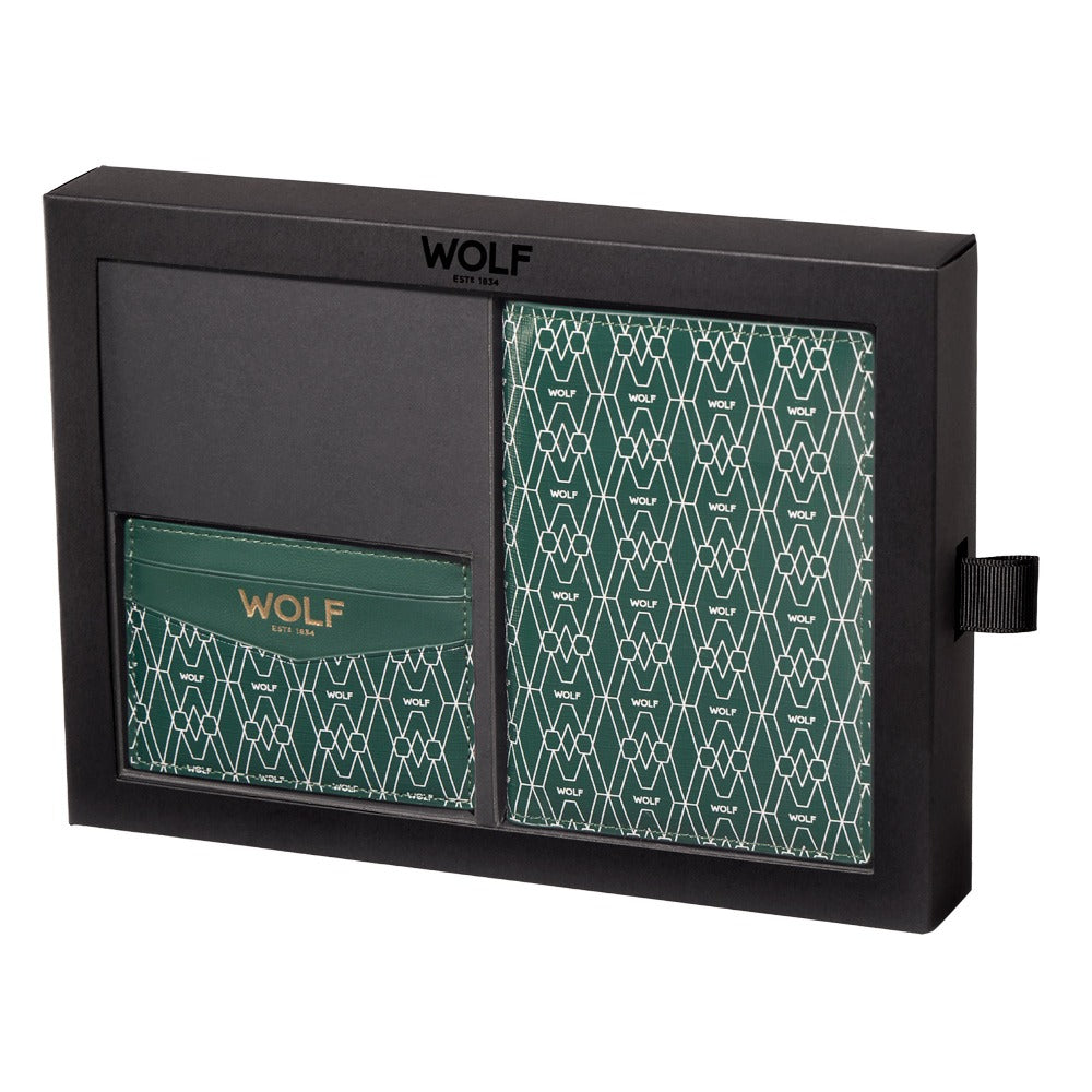 WOLF Signature Passport & Card Case Gift Set - view 5