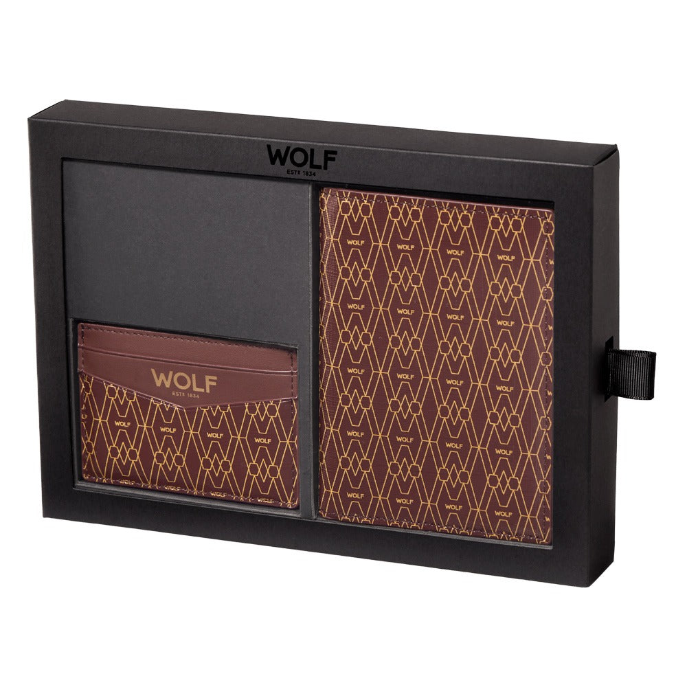 WOLF Signature Passport & Card Case Gift Set - view 8