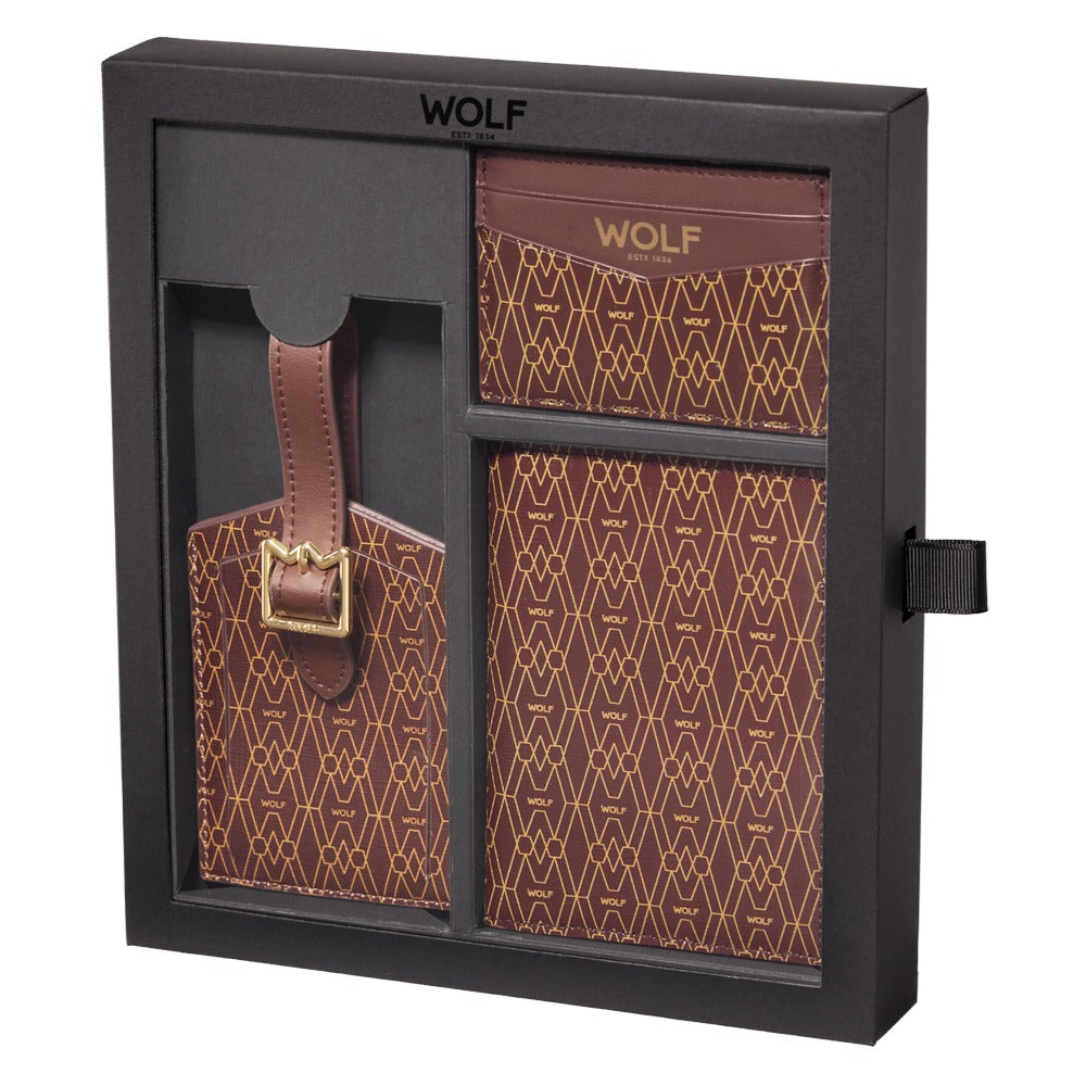 WOLF Signature Passport, Card Case & Luggage Tag Gift Set - view 8