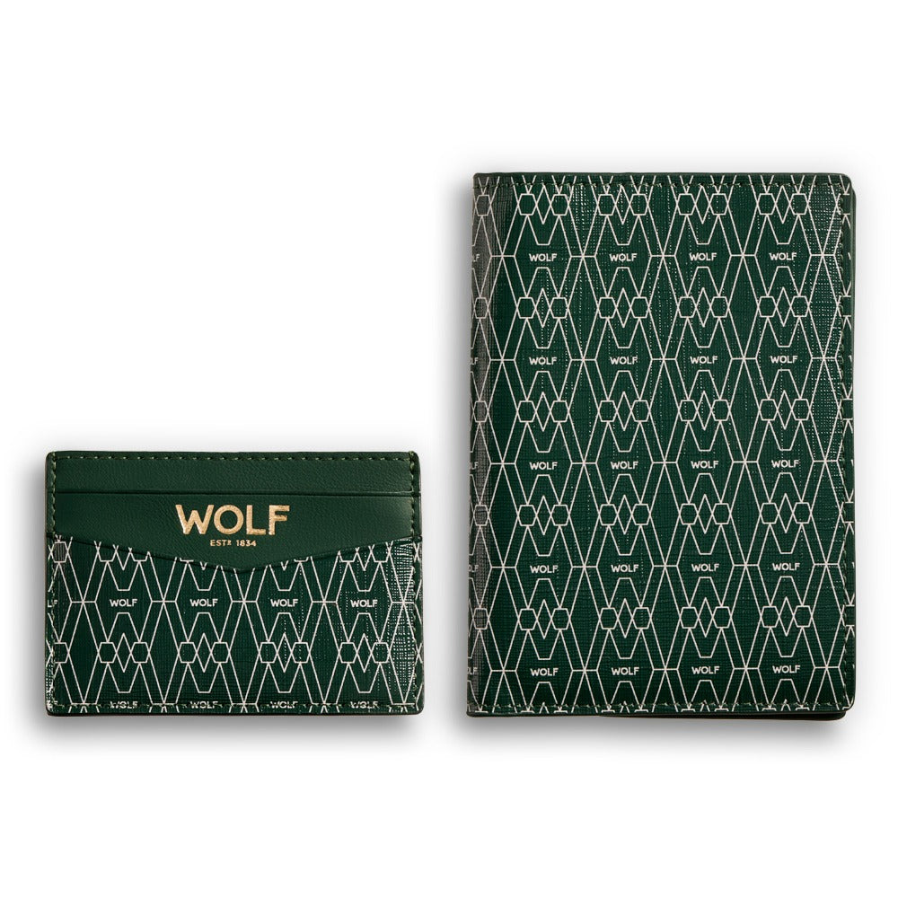 WOLF Signature Passport & Card Case Gift Set - view 6