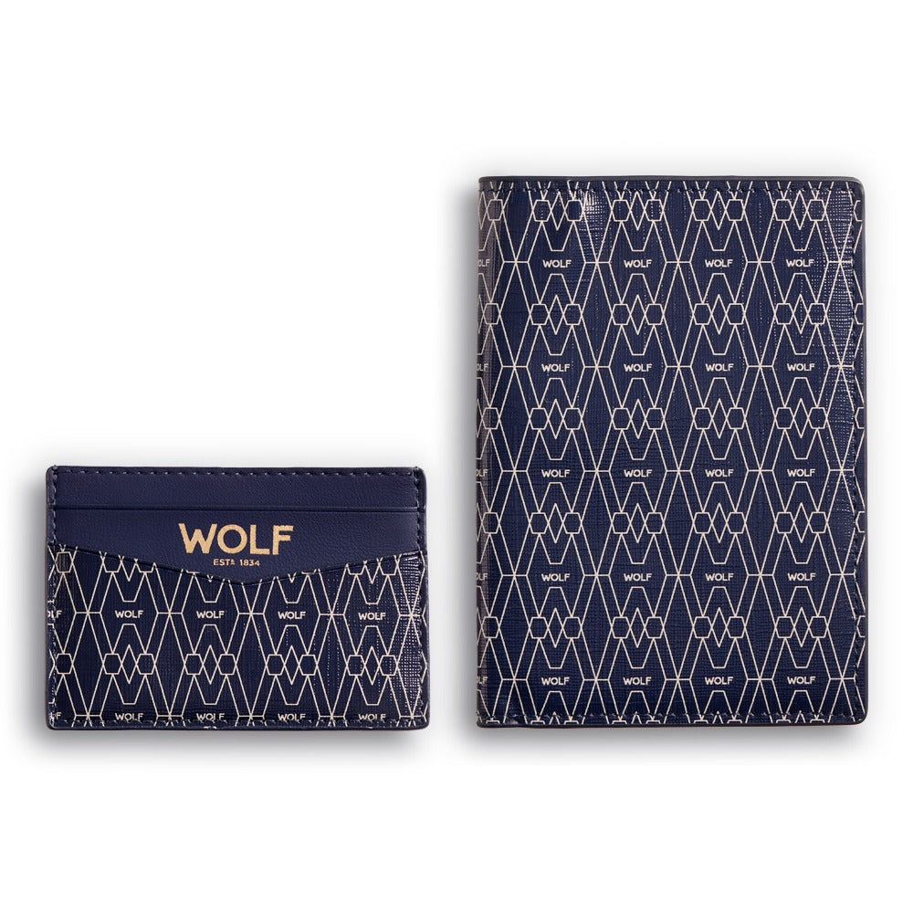 WOLF Signature Passport & Card Case Gift Set - view 3