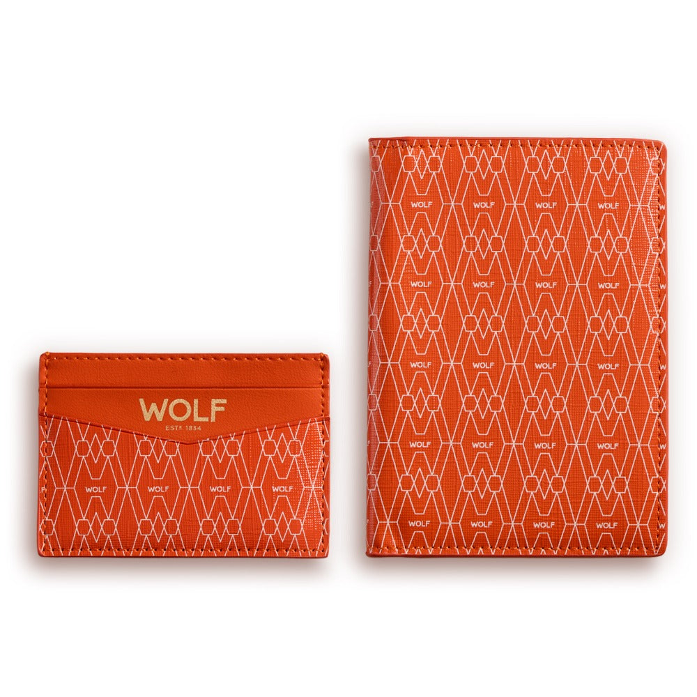 WOLF Signature Passport & Card Case Gift Set - view 12