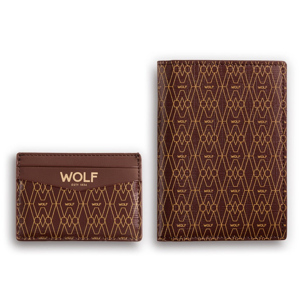 WOLF Signature Passport & Card Case Gift Set - view 9