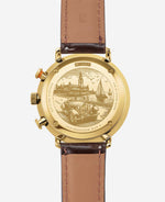 Sternglas Hamburg Chrono engraved gold-tone case back