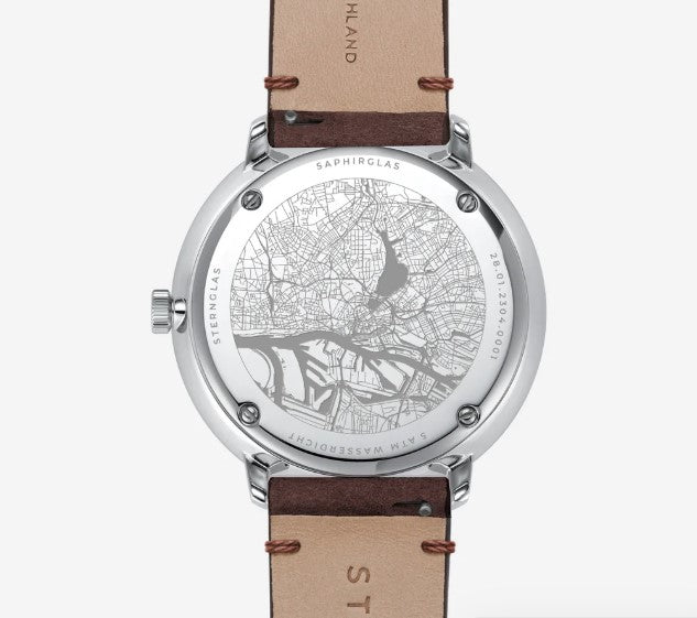 Sternglas Hamburg engraved case back