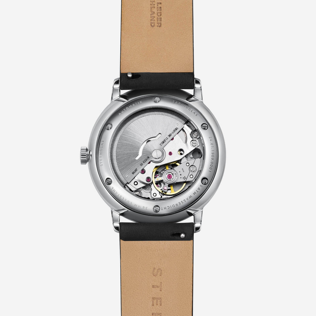 Sternglas Naos Automatic exhibition case back