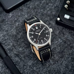 Mühle-Glashütte "Terrasport II" Automatic in SS, Black Dial